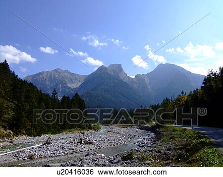 eng, hinterriß, karwendel, alpine park, Alps View Large Photo Image Stock Photograph - eng, hinterriß, karwendel, alpine park, Alps. Fotosearch
