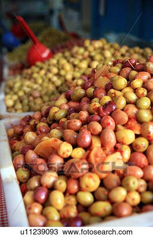 Olives for sale View Large Photo Image Stock Image - Olives for sale. Fotosearch