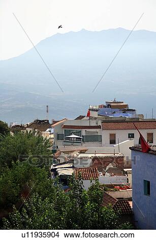 View of houses and rooftops View Large Photo Image Picture - View of houses and rooftops. Fotosearch