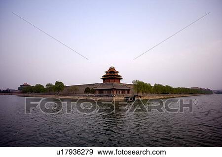 China, Beijing, Tiananmen Square, Moat View Large Photo Image Stock Photo - China, Beijing, Tiananmen Square, Moat. Fotosearch