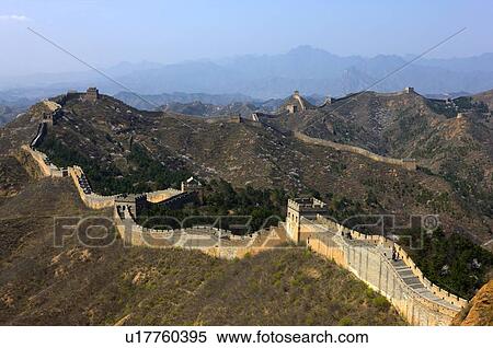 Stock Photography - China, Jinshanling, The Great Wall. Fotosearch