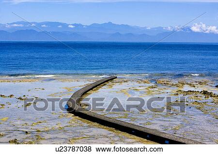 Stock Photo - Chaikou, a snorkeling area on Green Island, Taitung County, Taiwan. Fotosearch