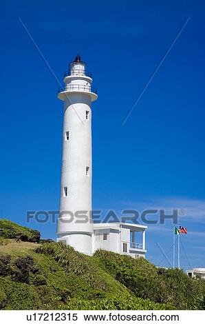 Stock Photography - Lighthouse on Green Island, Taitung County, Taiwan. Fotosearch