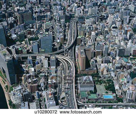 Aerial view of Tokyo, Japan View Large Photo Image Stock Image - Aerial view of Tokyo, Japan. Fotosearch