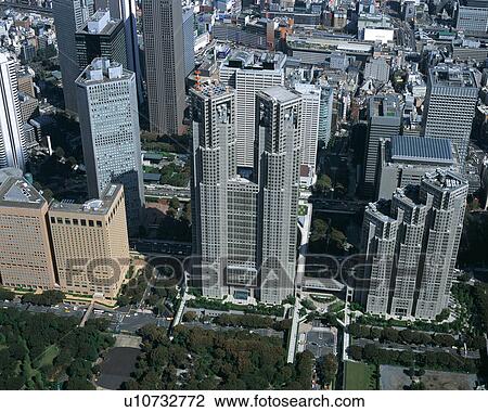 Aerial view of Tokyo, Japan View Large Photo Image Stock Image - Aerial view of Tokyo, Japan. Fotosearch