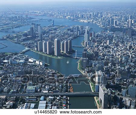 Aerial view of Tokyo, Japan View Large Photo Image Stock Image - Aerial view of Tokyo, Japan. Fotosearch