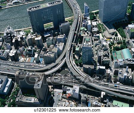 Aerial view of Tokyo, Japan View Large Photo Image Stock Photography - Aerial view of Tokyo, Japan. Fotosearch