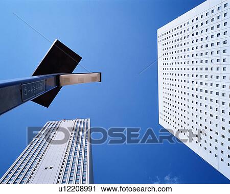 Stock Image - Exterior of Ikebukuro Sunshine City building. Fotosearch