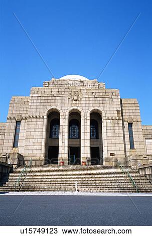 Stock Image - Exterior of Meiji Kaigakan. Fotosearch