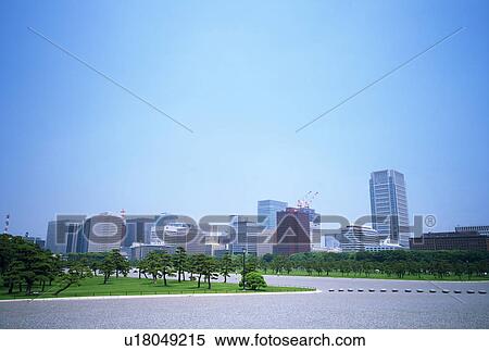 Stock Photography - High Buildings in Tokyo, Japan. Fotosearch