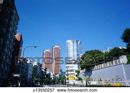 Stock Photo - High buildings. Fotosearch