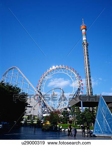Stock Photo - Roller coaster. Fotosearch