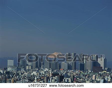 Skyscrapers in Shinjuku, Tokyo, Japan View Large Photo Image Stock Photo - Skyscrapers in Shinjuku, Tokyo, Japan. Fotosearch