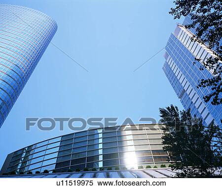 Stock Photography - Skyscrapers, Shinagawa, Minato Ward, Tokyo, Japan. Fotosearch