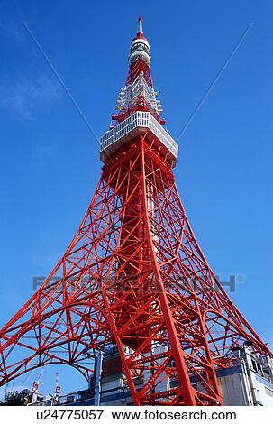 Stock Photo - Tokyo Tower, Japan. Fotosearch