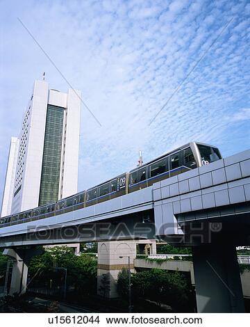 Yurikamome Train View Large Photo Image Picture - Yurikamome Train. Fotosearch