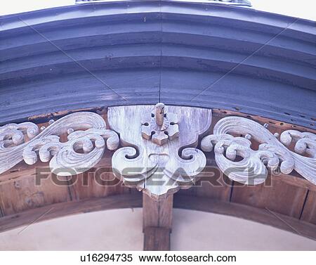 Stock Photography - Close-up of roof decoration. Fotosearch