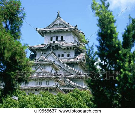 Himeji Castle, Japan View Large Photo Image Stock Photo - Himeji Castle, Japan. Fotosearch