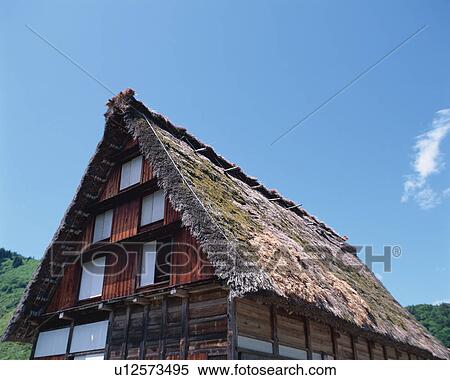 Straw roof house View Large Photo Image Stock Photography - Straw roof house. Fotosearch
