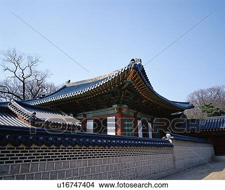 Changdeokgung Palace, Seoul, Korea View Large Photo Image Picture - Changdeokgung Palace, Seoul, Korea. Fotosearch