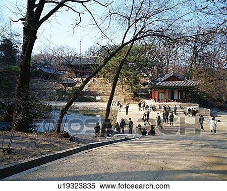Changdeokgung Palace, Seoul, Korea View Large Photo Image Stock Photography - Changdeokgung Palace, Seoul, Korea. Fotosearch