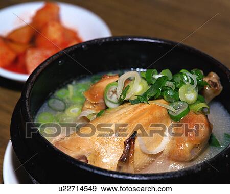 Stock Photo - Chicken soup. Fotosearch