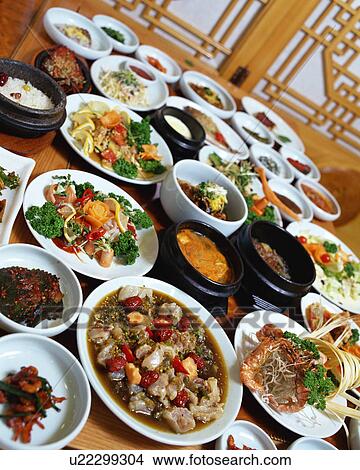 Picture - Korean food. Fotosearch