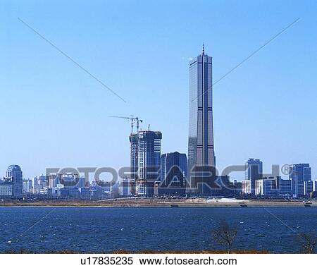 Skyscraper in Seoul, Korea View Large Photo Image Stock Photography - Skyscraper in Seoul, Korea. Fotosearch
