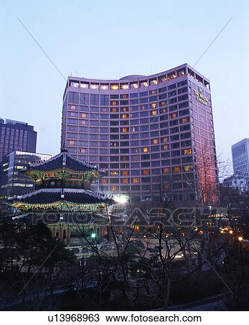 Stock Image - Westin Chosun Hotel, Seoul, Korea. Fotosearch