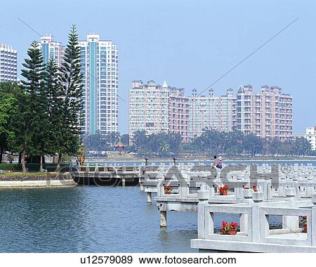 Stock Photo - Cheng Ching Lake, Taiwan. Fotosearch