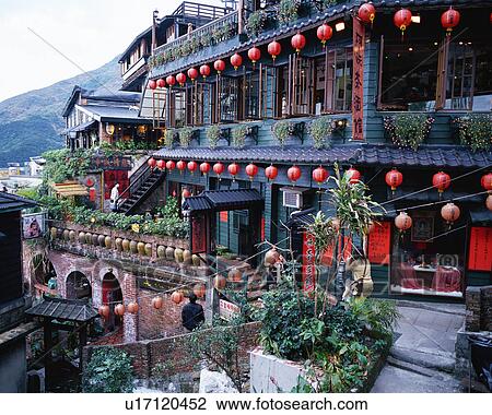 Houses in Chuifen, Taiwan View Large Photo Image Stock Image - Houses in Chuifen, Taiwan. Fotosearch