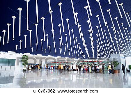 Pudong International Airport, China View Large Photo Image Stock Image - Pudong International Airport, China. Fotosearch