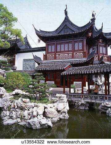 Yu Yuan, Shanghai, China View Large Photo Image Stock Image - Yu Yuan, Shanghai, China. Fotosearch