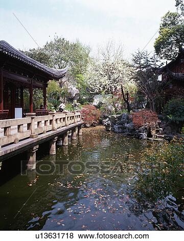 Yu Yuan, Shanghai, China View Large Photo Image Stock Photo - Yu Yuan, Shanghai, China. Fotosearch