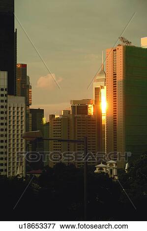 Stock Photo - Admiralty, Financial District, Hong Kong. Fotosearch