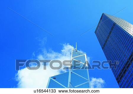 Cheung Kong Centre and BOC Tower, Hong Kong View Large Photo Image Stock Image - Cheung Kong Centre and BOC Tower, Hong Kong. Fotosearch