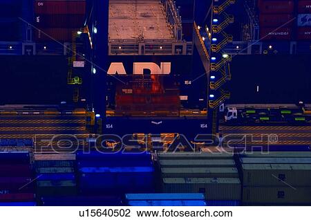 Container operations View Large Photo Image Stock Image - Container operations. Fotosearch