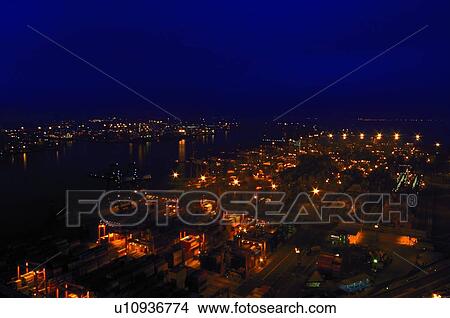 Container Terminal No. 9 View Large Photo Image Picture - Container Terminal No. 9. Fotosearch