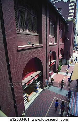 Stock Image - Edwardian Western Market. Fotosearch