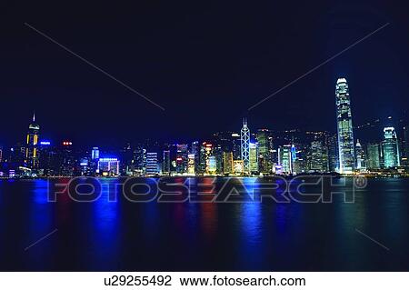Hong Kong Victoria Harbour and city skyline View Large Photo Image Stock Image - Hong Kong Victoria Harbour and city skyline. Fotosearch
