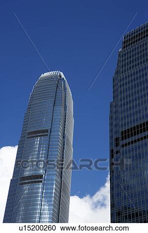 IFC Tower I & II, Hong Kong View Large Photo Image Stock Image - IFC Tower I & II, Hong Kong. Fotosearch