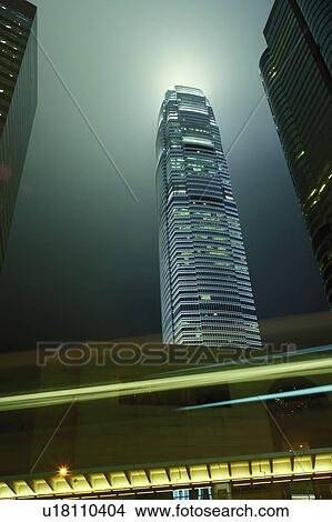 Picture - International Finance Centre building, Hong Kong. Fotosearch