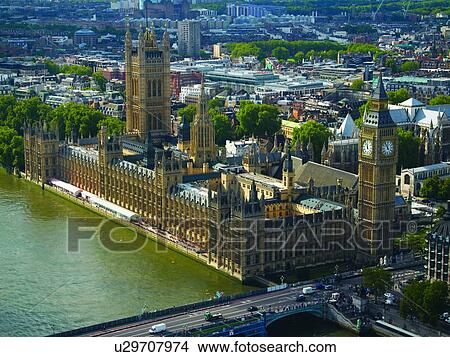 Big Ben and the Houses of Parliament View Large Photo Image Picture - Big Ben and the Houses of Parliament. Fotosearch