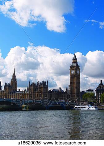 Stock Photograph - Big Ben and the Houses of Parliament. Fotosearch