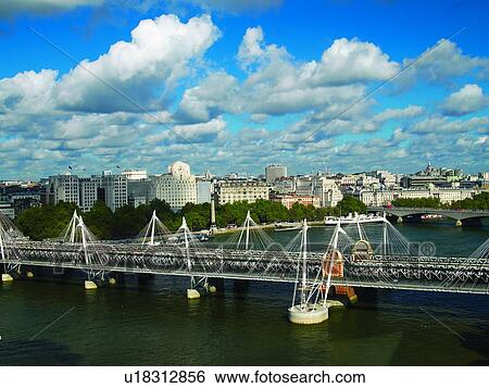 Bridge across Thames London View Large Photo Image Stock Photograph - Bridge across Thames London. Fotosearch