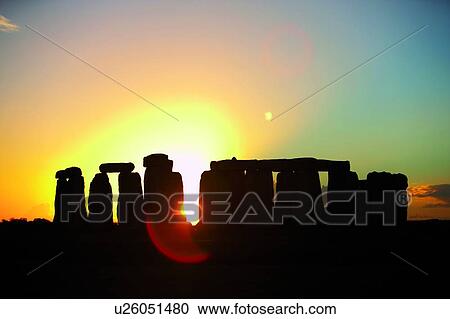 England, Wiltshire, Stonehenge, Dusk View Large Photo Image Stock Image - England, Wiltshire, Stonehenge, Dusk. Fotosearch