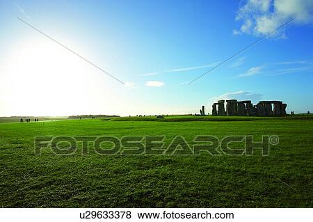 Stock Photo - England, Wiltshire, Stonehenge. Fotosearch
