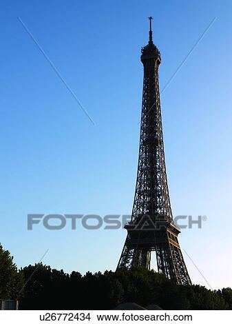 France, Paris, Eiffel Tower View Large Photo Image Picture - France, Paris, Eiffel Tower. Fotosearch