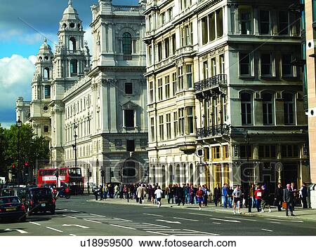 Great George Street, London View Large Photo Image Stock Image - Great George Street, London. Fotosearch