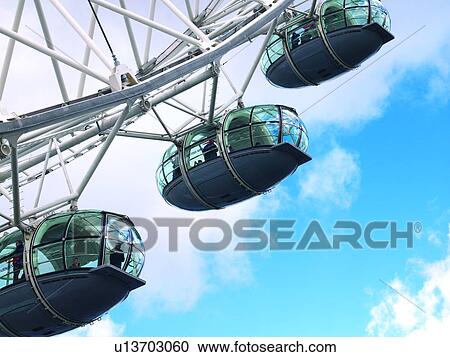 Stock Image - London Eye. Fotosearch